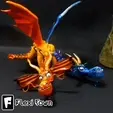 Gif-1.gif Flexi Print-in-Place Two-Headed Dragon Wu and Wei