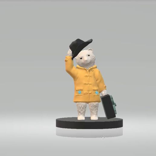 3D-PAINT.mp4 Explorer Bear 3D Printable Model