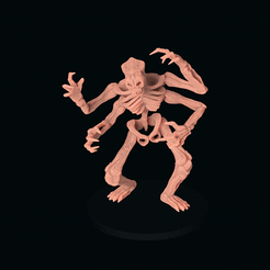 bone-golem-gif.gif STL file Bone Golem・3D print model to download