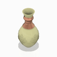 vase_315_gif.gif vase cup pot jug vessel v315 for 3d-print or cnc