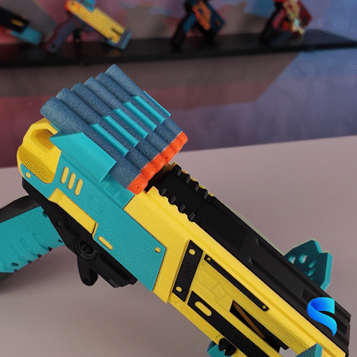 🎯 Deflector - Dart Blaster・ 3D File for 3D printing・Cults