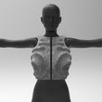 untitled.1791.gif Archivo STL ROPA IMPRESA TOP BODY VORONOI CLOTHES・Objeto imprimible en 3D para descargar