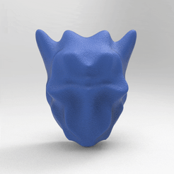 untitled.1822.gif Fichier STL MASQUE MASQUE VORONOI COSPLAY DEVIL・Design pour impression 3D à télécharger