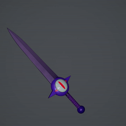 ezgif.com-gif-maker.gif Archivo 3D La espada nocturna de Finn・Modelo imprimible en 3D para descargar, waxskink