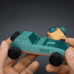 2.gif STL file Desert buggy・3D printing idea to download, Hom_3D_lab