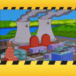 Intro.gif 3D file Simpsons Homer nuclear plant planter vase pencil toothbrush holders・Model to download and 3D print