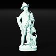 360_Turntable_Video_Hunter_Scan.mp4 The Gentleman Hunter & Hound | Victorian Ranger NPC (32mm & 100mm)