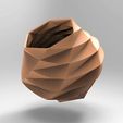untitled.2037.gif pot pencil pot container office tool origami geometric faceted geometric tool