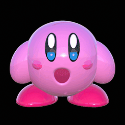 IMG_0129.gif 3D-Datei Kirby kostenlos・3D-Druck-Modell zum herunterladen