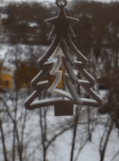 Christmas tree christmas toy - 3D model önizlemesi