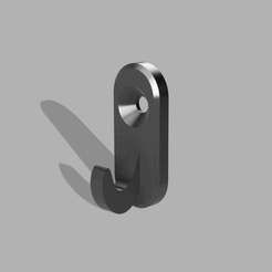 ezgif.com-gif-maker.gif Archivo STL gratis Ganchos, ganchos para llaves・Modelo imprimible en 3D para descargar