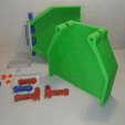 Soccer-Pinball-Assembly-GIF.gif Free STL file Soccer Pinball -> No glue / No supports / Easy!・3D print design to download