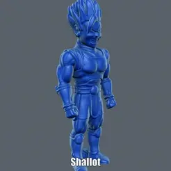 Shallot.gif STL file Shallot (Easy print and Easy Assembly)・3D printer design to download