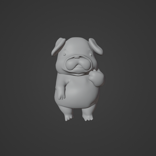 🐕 Pibble figure・ STL File for 3D printing・Cults