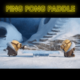 PING PONG PADDLE a #9 PING PONG PADDLE : DESIGNER VERSION V1.0