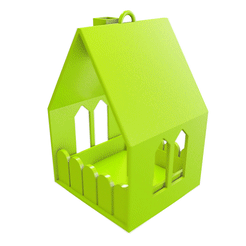 bird_house360.gif Download free STL file Birdhouse • 3D printing model, magann