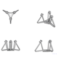 Pyramid Clamp_ Sphere_ 28 June Animatoin.gif Download free STL file Pyramid Clamp • 3D printer model, Cadiaan