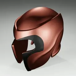 ezgif.com-gif-maker.gif 3D Printable File: Magneto Helmet X-Men Replica STL File