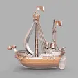 ezgif.com-animated-gif-maker-1.gif Going Merry - One Piece Boat - Mugiwara