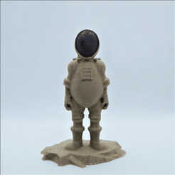 astro.gif Archivo OBJ El hombre en la luna・Objeto imprimible en 3D para descargar