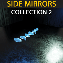 Sem-Título-3.gif 3D file SIDE MIRRORS COLLECTION 2 - 06sept22・3D print model to download, Pixel3D