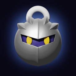 metaknight.gif Free STL file Meta Knight Christmas ornament・3D printable object to download