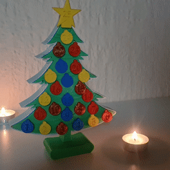 ezgif.com-gif-maker-30.gif STL file Advent calendar tree - Crex・3D printer model to download, Crex