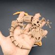 1.gif STL file Steampunk lizard・3D printable model to download