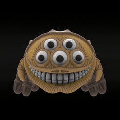 Monster2.gif STL file Monster2・3D printable model to download, Piggsy