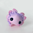 20230313_043641049_iOS-1.gif STL file Axolotl Tadpole Flexi・3D print model to download