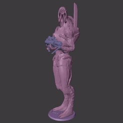 legion.gif Fichier STL Statue Mass Effect Legion・Objet pour imprimante 3D à télécharger, Tronic3100