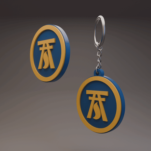 Iyanden - Keychain and Coin/Badge