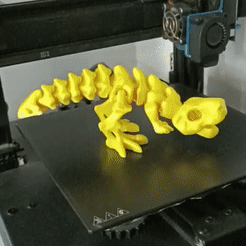 esquelto-rex.gif Archivo STL Flexi Rex skeleton・Modelo de impresión 3D para descargar