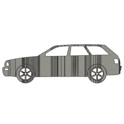 rs2.gif Télécharger le fichier STL Audi RS2 Flip Art • Objet pour imprimante 3D, JustForGearheads