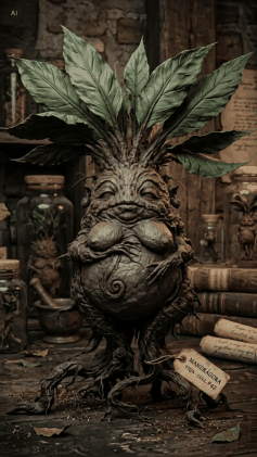 VIEJA MANDRAGORA  - Specimen #42