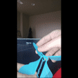 20200627_114454.gif Free 3D file Flying surprise butterfly prank toy・3D printable design to download