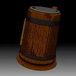 ZBrushMovie2-ezgif.com-video-to-gif-converter.gif THE GREEN DRAGON BEER MUG FROM LORD OF THE RINGS