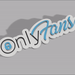 ezgif.com-gif-maker-1.gif Download STL file OnlyFans Keychain! • 3D print object, Daire