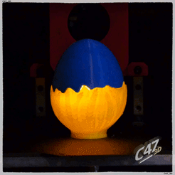 Easter-UA.gif Free STL file Easter Egg - Ukraine・3D print object to download, c47