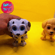 My-Video.gif CUTE DOG PAIR,PRINT-IN-PLACE ARTICULATED ,CUTE-FLEXI