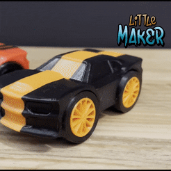 Camaro_1.gif STL file Mini Chevrolet Camaro・3D print design to download, LittleMaker