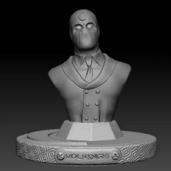 20220403_231453.gif Download OBJ file Mr knight (moonknight) • 3D print object, Kangreba
