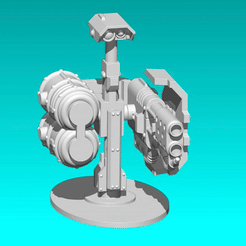 turn_extra_canon.gif Free STL file free miniature weapon・Template to download and 3D print