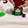gift-cults-composicion.gif Fichier STL Pack Muscled Merry Christmas - (Père Noël-Reindeer-Snowman)・Modèle pour imprimante 3D à télécharger