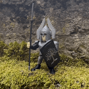 gondor hoplite lotr soldier action figure NONAME / NO AMS 3D model