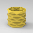 untitled.338.gif FLOWERPOT ORIGAMI FACETED ORIGAMI PENCIL FLOWERPOT
