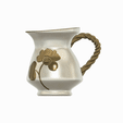 coffee-tea-pot-vase-79B-gif .gif stylish coffee milk tea cream pot vase cup vessel watering can for flowers ctp-79B for 3d-print or cnc