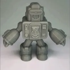 555.gif STL file Robot・3D printing design to download