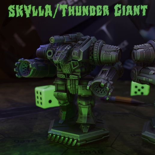 Comp_1.mp4 Skylla/Thunder Giant for Battletech