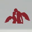 windows combined.gif Couple Hugging Wall sticker Angels